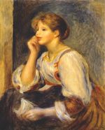 Girl with a letter 1894